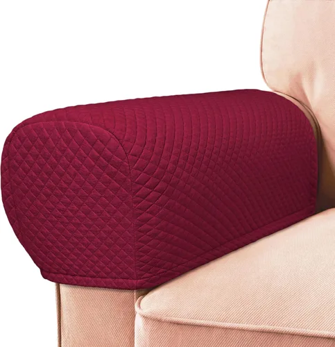 Vista 26 de Roytub Fundas para Brazos de Sofá, Funda Transpirable para Reposabrazos de Sofá, Sillón, Loveseat, Fundas para Brazos de Reclinable Resistentes a