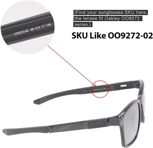 Vista 3 de Walleva - Lentes de repuesto para gafas de sol Oakley Catalyst