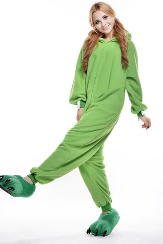 Vista 5 de Pijama de una pieza para adultos para mujeres y hombres, disfraz de animal de una pieza para Halloween o cosplay