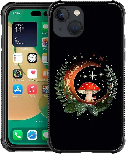 Vista 113 de Funda compatible con iPhone 8 Plus, diseño de oso de bosque otoñal, a prueba de golpes, antiarañazos, carcasa trasera de policarbonato duro