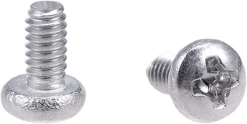 Vista 14 de uxcell Tornillos de máquina M2x3mm Pan Phillips Tornillo de cabeza cruzada 304 pernos de sujeción de acero inoxidable 60 piezas
