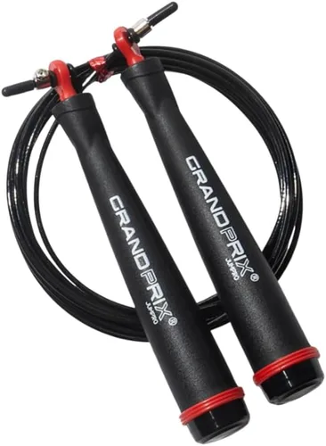 Vista 14 de Cuerda de saltar para hombres y mujeres (serie Grand Prix Ultra Speed) – Cuerda de alambre ajustable para CrossFit, boxeo y entrenamiento de fitness