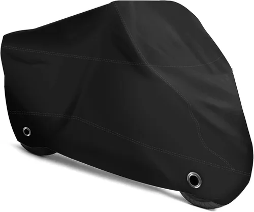 Vista 11 de XYZCTEM Funda para motocicleta – Bolsa de almacenamiento impermeable para exteriores, hecha de material Oxford, se adapta a todos los motores