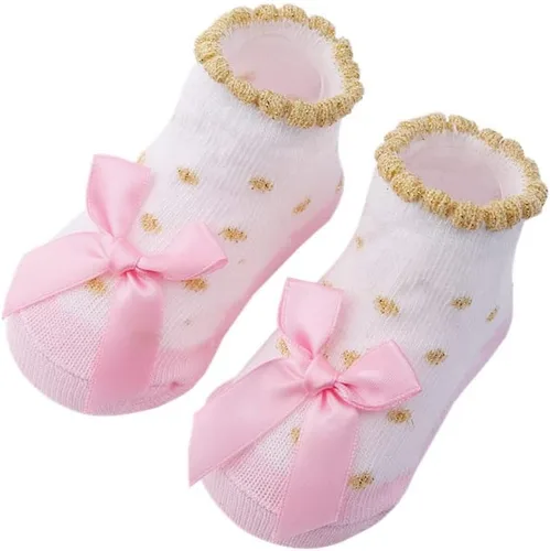 Vista 3 de Calcetines y calcetines de tobillo para bebés y niñas recién nacidas
