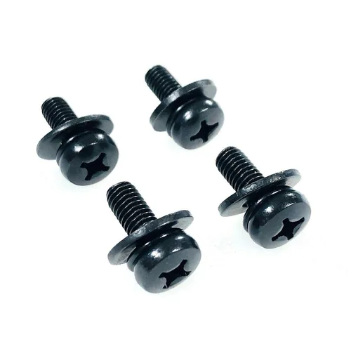 Vista 3 de ReplacementScrews Tornillos de montaje en pared compatibles con Vizio D43f-J04 (D43fJ04), tornillos y arandelas incluidos, juego completo