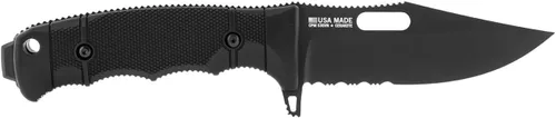 Vista 4 de SOG Seal FX parcialmente dentado, NEGRO