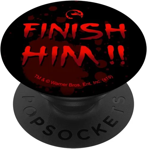 Vista 6 de Mortal Kombat Klassic Finish Him PopSockets MagSafe PopGrip para iPhone