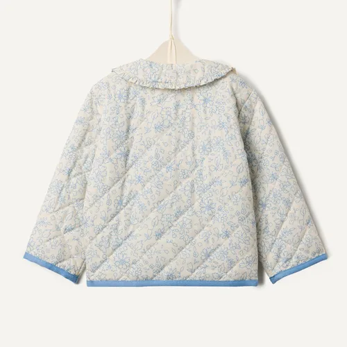 Vista 5 de Tienda Essentials x Sofia Grainge - Chaqueta de campo de peso medio con volantes