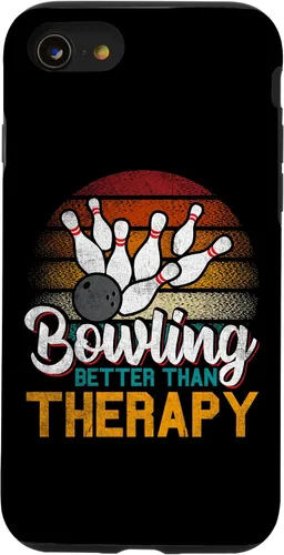 Vista 18 de iPhone 16 Bowling - Better Than Therapy Bowler Case