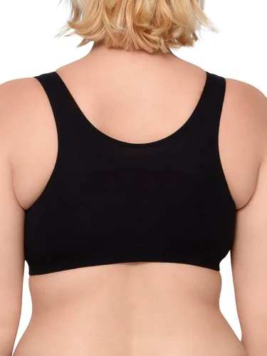 Vista 4 de Fruit of the Loom - Brasier de algodón para mujer, estilo camiseta sin mangas, máxima comodidad y ajuste transpirable