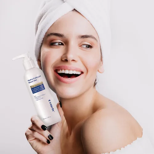 Vista 6 de Oeneis Gel de refuerzo de hidrocolágeno, gel conductor con colágeno hidrolizado, niacinamida y ácido hialurónico, para tratamientos faciales