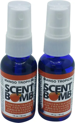 Vista 5 de Super Strong Scent Bomb Ambientador de aire para auto y hogar, altamente concentrado, 1 onza (2 aromas surtidos (aleatorio))