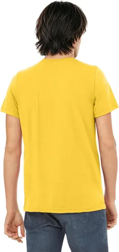 Vista 19 de BELLA+CANVAS Camiseta de cuello redondo para hombre Carbón negro (Charcoal Black Triblend)