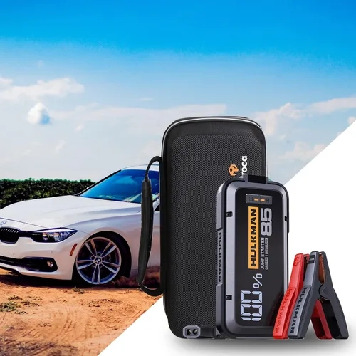 Vista 4 de Funda para HULKMAN Alpha85 / Alpha85S / Alpha Pro Jump Starter, solo funda