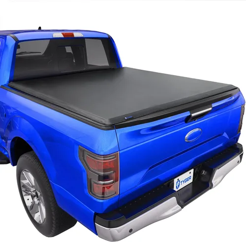 Vista 29 de Tyger Auto T1 Funda de caja de camioneta enrollable suave, compatible con Ford F-150 2004-2008, Lincoln Mark LT 2005-2008, cama Styleside de 5.5