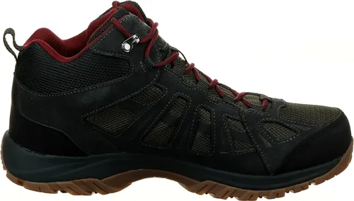 Vista 4 de Columbia Tenis de senderismo impermeables Redmond II Mid para hombre, Bm0168464 Collegiate Navy Bright Gold