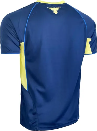 Vista 4 de Camiseta Club America para hombre, camiseta de fútbol de manga corta, camiseta con licencia de Club America Navy