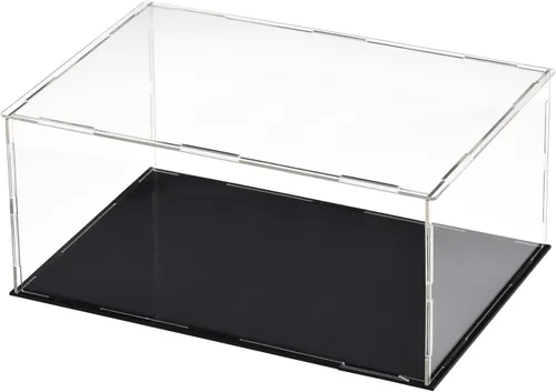 Vista 13 de DMiotech 1 caja de exhibición de acrílico transparente a prueba de polvo, 3.9 x 3.9 x 3.9 pulgadas para coleccionables