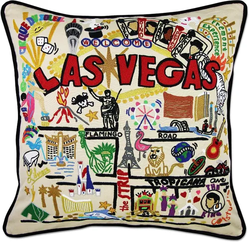 Vista 28 de Catstudio Portland (Oregon) - Almohada decorativa bordada
