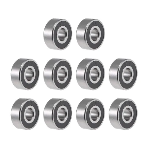 Vista 7 de uxcell 1616-2RS Rodamiento de bolas de ranura profunda Rodamientos de palanca Z2 sellados de 1/2 pulgadas x 1-1/8 pulgadas x 3/8 pulgadas, 10