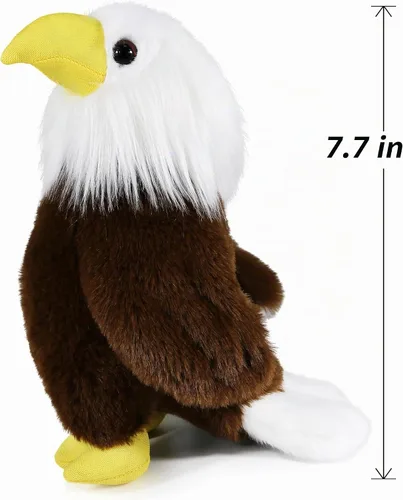 Vista 5 de Ice King Bear Peluche de águila calva de 7.7 pulgadas