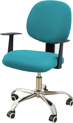 Vista 14 de MIFXIN - Fundas elásticas para silla de oficina de Jacquard, 2 piezas para sillas de escritorio o de la computadora, protector universal