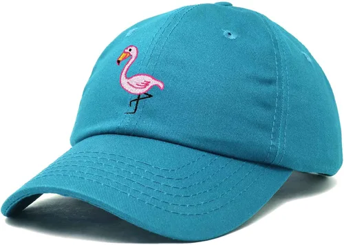 Vista 4 de DALIX Gorra de béisbol para mujer Flamingo Hat