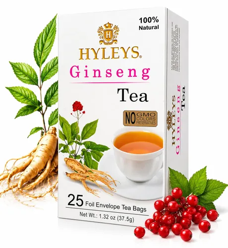 Vista 18 de Hyleys Dieter's Tea con sabor a bayas de acai – 14 bolsas de té – Té adelgazante para adelgazar y limpiar desintoxicante