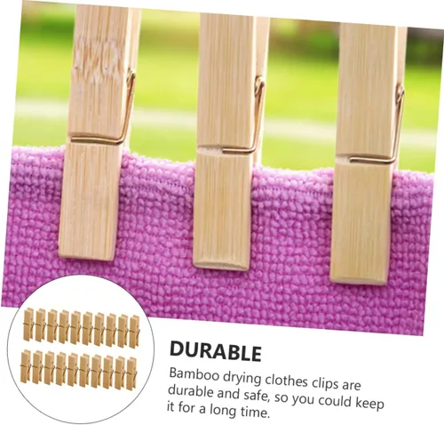 Vista 9 de Pinzas para ropa 1 paquete de clips de secado para pantalones, resistentes al viento, abrazaderas de secado de edredón