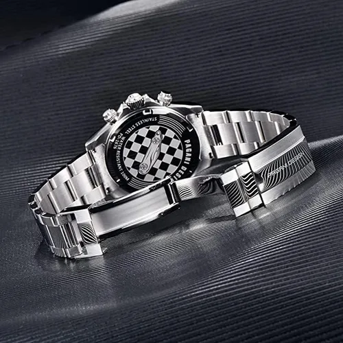 Vista 6 de LACZ DENTON Pagani Design PD1644 Relojes de cuarzo para hombre, acero inoxidable, cronógrafo, impermeable, 100M, reloj deportivo para hombre, regalo