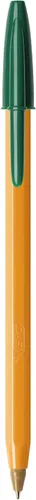 Vista 2 de BIC Bolígrafo naranja original de punta fina 0031in verde caja de 20