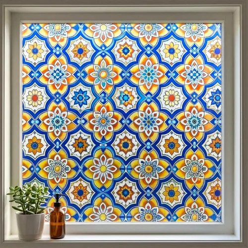 Vista 11 de Película opaca total para ventana, película de vidrio con bloqueo de luz, oscurecimiento de habitación, sin pegamento, control de calor, anti UV
