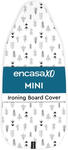 Vista 31 de Encasa XO Funda para tabla de planchar y almohadilla 42"x14" - Acolchado grueso de fieltro de 3mm, ajuste con cordón y bloqueo, fácil de colocar