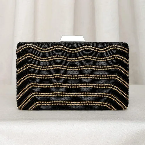 Vista 6 de Aheli Indian Potli Bags for Women Evening Bag Clutch Ethnic Bride Purse with Drawstring