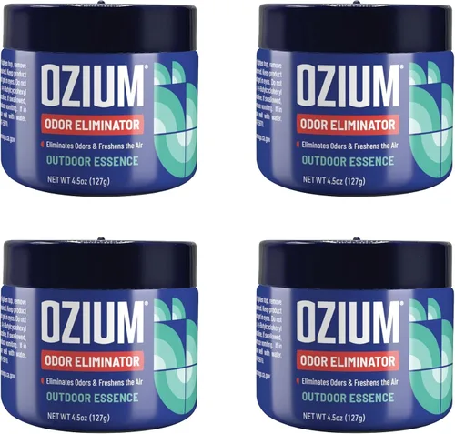 Vista 12 de Ozium Gel eliminador de olores de 4.5 onzas, alternativa a ambientador