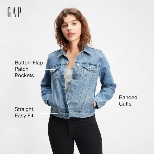Vista 2 de GAP Chaqueta vaquera Icon para mujer