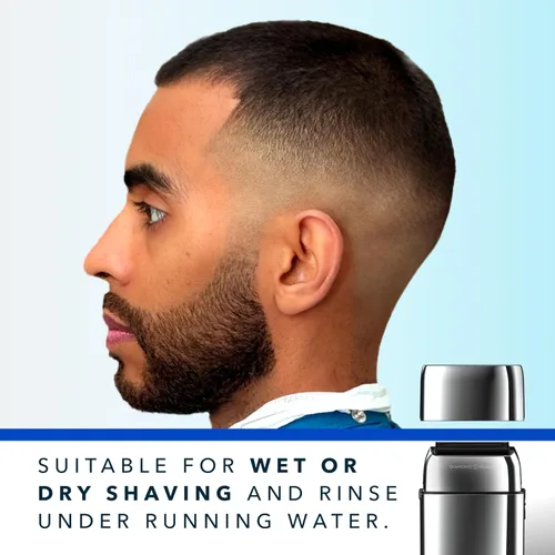 Vista 4 de Blade & Stone PS501 - Afeitadora de lámina para hombre, afeitadora inalámbrica de doble hoja con cuchillas Graphene-X y motor digital de 8000 rpm
