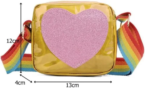 Vista 2 de Bolsas cruzadas de juego para niñas pequeñas, monederos para niños pequeños, regalo de cumpleaños