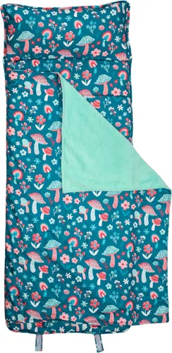 Vista 21 de Stephen Joseph, Toddler All Over Print Nap Mat with Soft Blanket and Removable Pillow for Boys & Girls, Kids Sleeping Bag for Elementary, Daycare