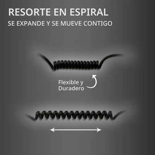Vista 7 de PROMAXPOWER Auricular giratorio PTT de dos vías con forma de C de 1 cable para Motorola CP88, CP100, CP185, CP200D, CLS1110, CLS1410, RDM2070d