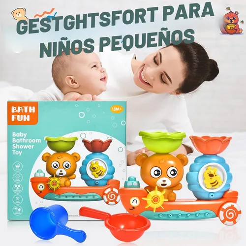Vista 6 de Juguetes de baño Juguetes de bañera en el baño tan feliz 18
