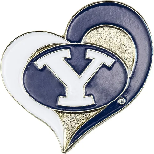 Vista 20 de aminco NCAA - Pin de corazón de remolino unisex