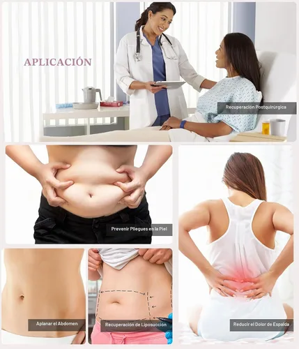 Vista 7 de YERKOAD 360 Tabla de Espuma Lipo Ab Board Post Cirugía Liposucción Tablas de Compresión Abdominal Envoltura de Vientre Lipo Recuperación Cincher