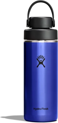 Vista 15 de Hydro Flask Tapa de pico flexible ancha y ligera - Botella de agua aislada de acero inoxidable de 24 onzas, azul zafiro Sapphire Blue