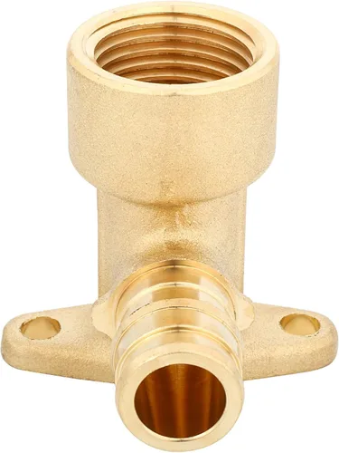 Vista 2 de PEX A Accesorios de latón de expansión, 1/2 "x 1/2" NPT hembra PEX-A Codo de oreja solo para tubos Pex-a (ASTM F1960)-2P