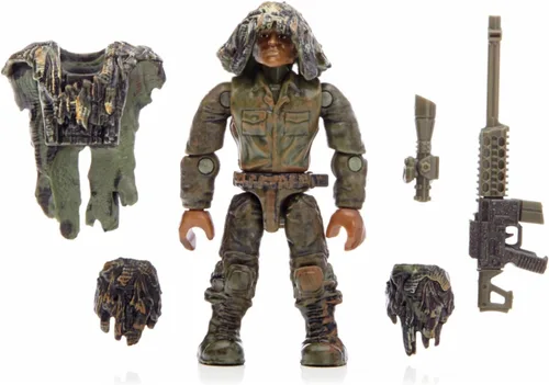 Vista 3 de Mega Bloques Call of Duty, Ghillie Suit Sniper, de la marca Mega Bloks