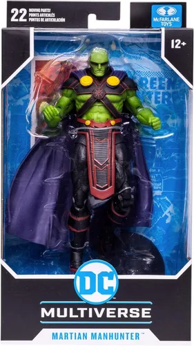 Vista 7 de McFarlane Toys - DC Multiverse Martian Manhunter Figura de acción de 7" con accesorios