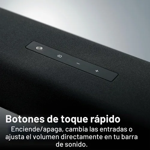Vista 7 de Barra de sonido YAMAHA SR-B40A Dolby Atmos con subwoofer inalámbrico (Negro)