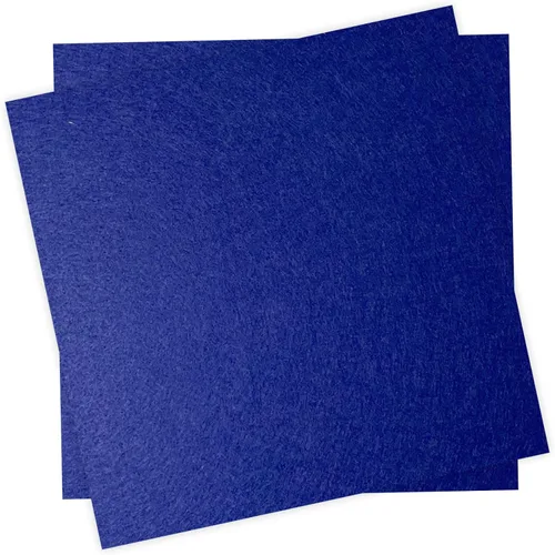 Vista 25 de Hojas de tela de fieltro de 6 x 6 pulgadas para manualidades, 0.039 in de grosor, papel de fieltro de colores surtidos para manualidades de costura