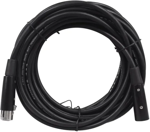 Vista 4 de Audiosavings Paquete: (1) American DJ MYDMX5 DMX Lighting USB C-DMX Interfaz y software para iOS/PC Bundle con (2) Rockville RDX3M25 25 25 pies 3